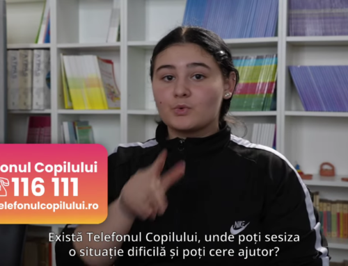Despre violență alături de elevii Liceului Tehnologic Special nr. 3 din București (video)